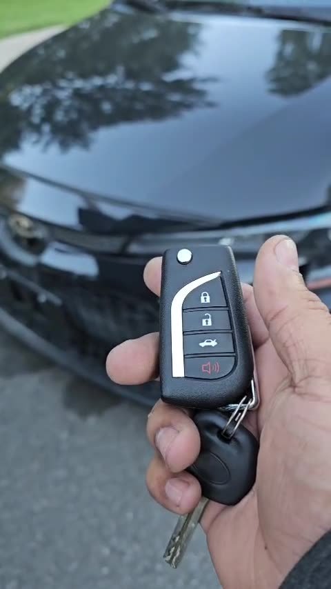 Video: Toyota flip key programmed